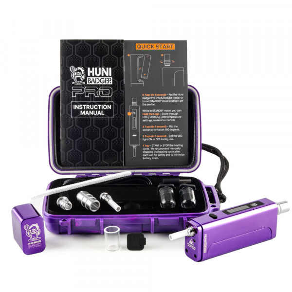 Huni Badger PRO Device - Amethyst Purple