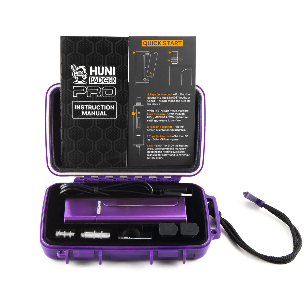 Huni Badger PRO Device - Amethyst Purple