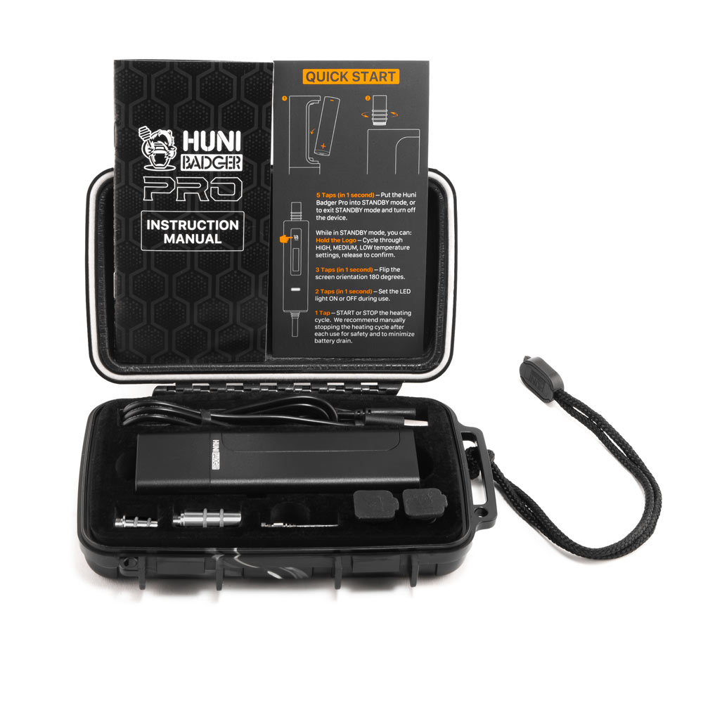 Huni Badger PRO Device - Onyx Black