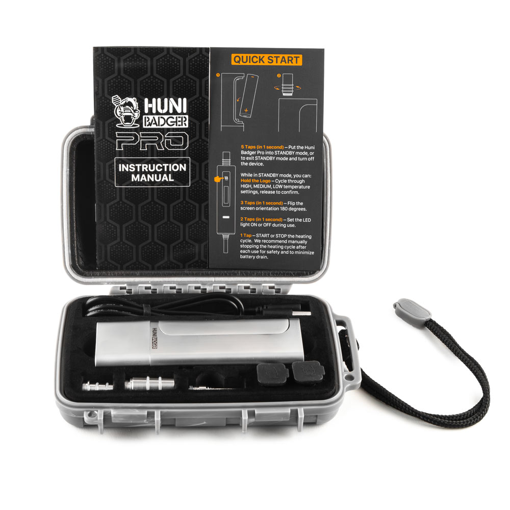 Huni Badger PRO Device - Starlight Silver