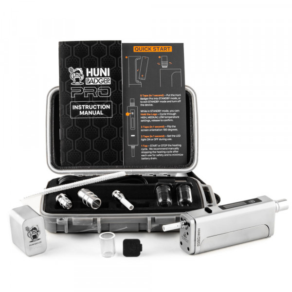 Huni Badger PRO Device - Starlight Silver