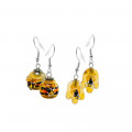 Empire Glass Huni Earrings