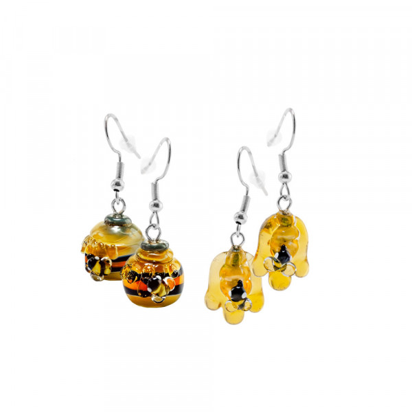 Empire Glass Huni Earrings