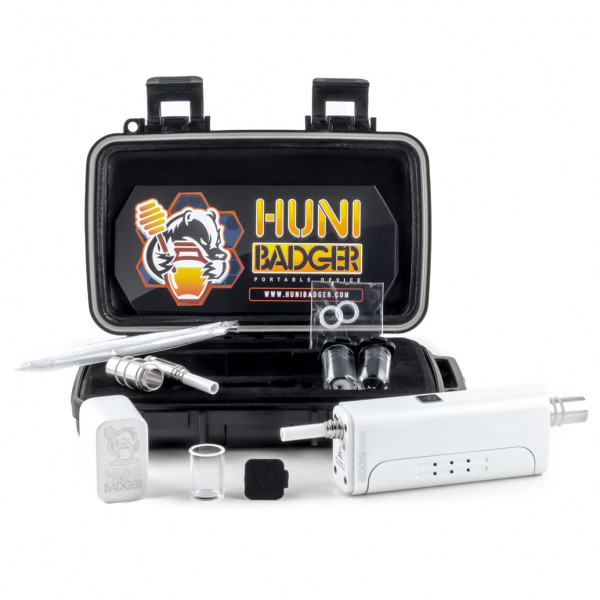 Huni Badger Portable Device - Pearl White